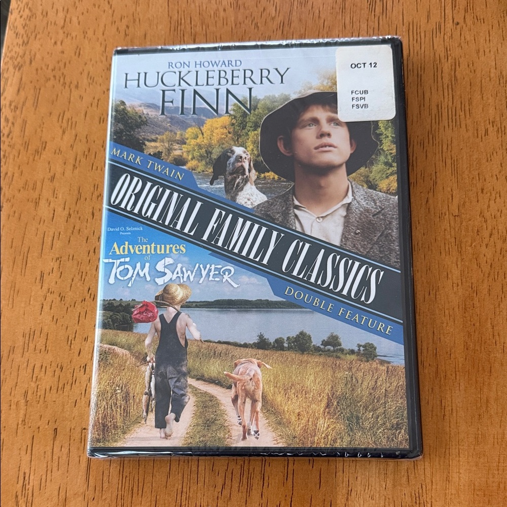 Huckleberry Finn & Tom Sawyer Original Family Classics DVD New Sealed Ron Howard